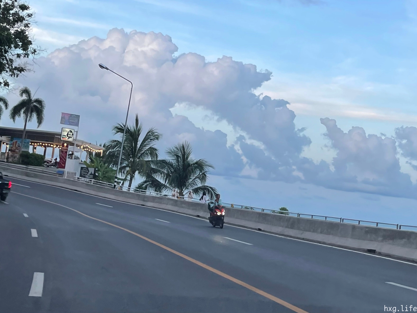 苏梅岛的公路