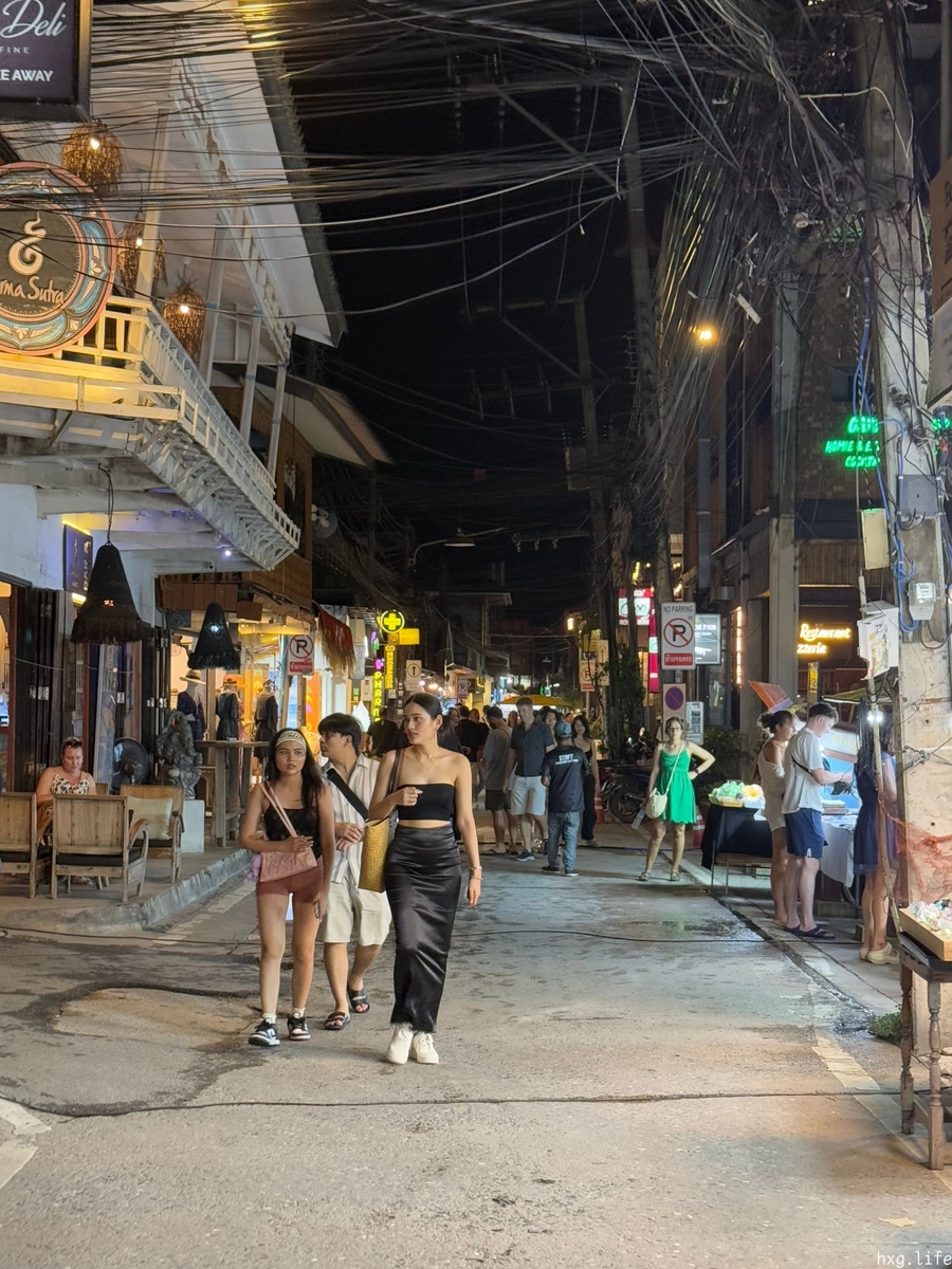 渔人村夜市